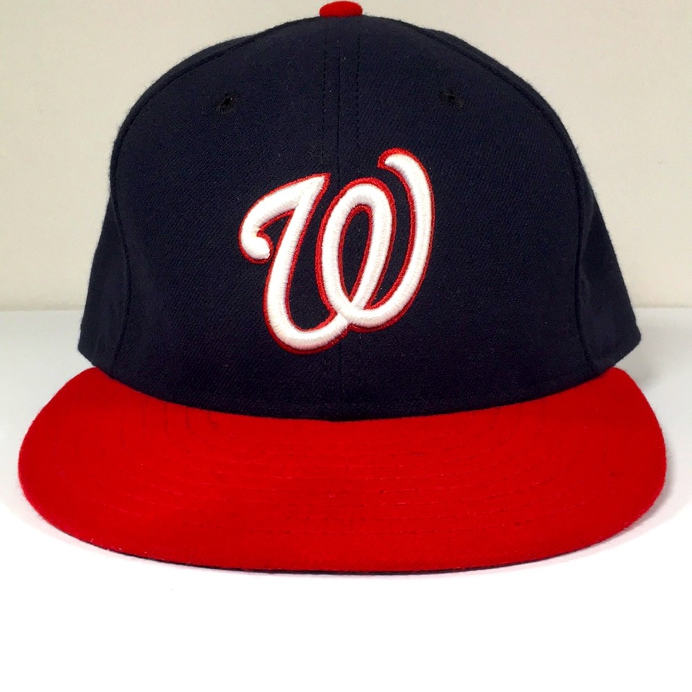 Washington Nationals MLB Authentic Hat | New Era 56FIFTY | Size 7 3/8 | Like New